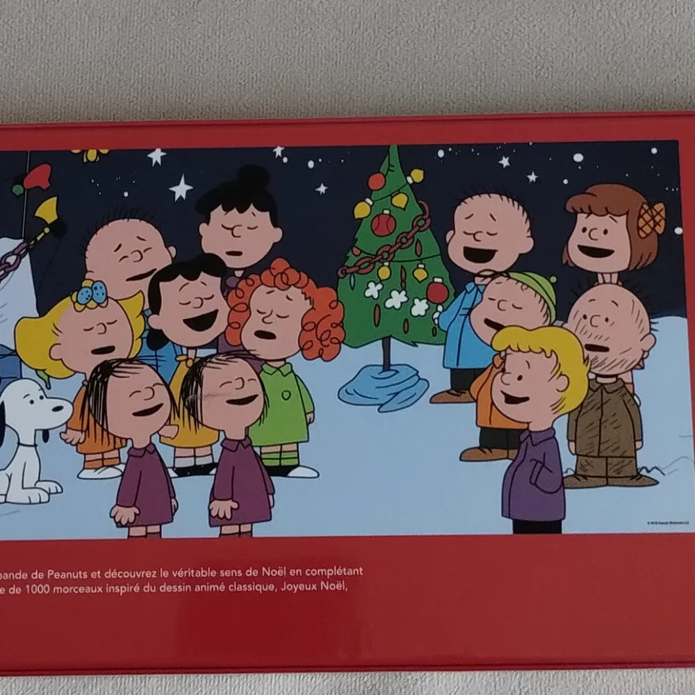 Peanuts Puzzle Charlie Brown Christmas NEW & SEALED Aquarius 1000 Piece